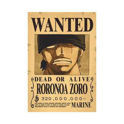 One Piece Wanted Posters