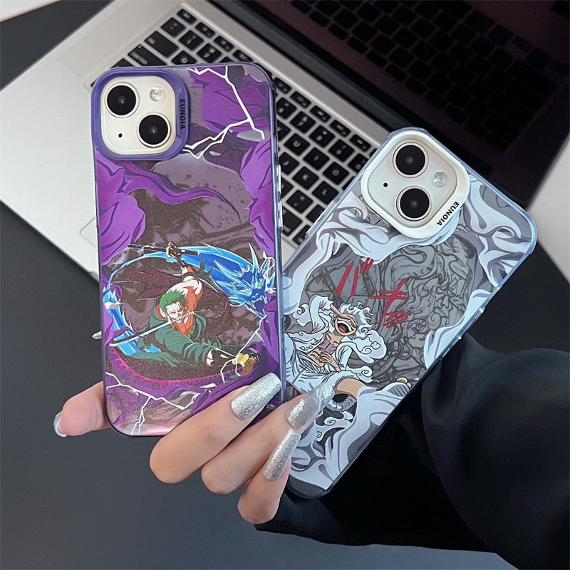 Luffy gear 5 & Roronoa Zoro Phone Case – Animeancy